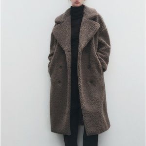 Zara Sherpa Coat